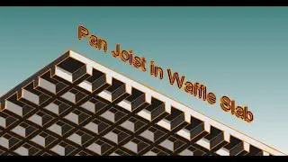 Everyday Revit (Day 379) - Waffle Slab with Pan Joist using Beam System