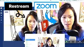 HOW TO LIVE STREAM MULTIPLE PEOPLE WITH ZOOM AND RESTREAM 