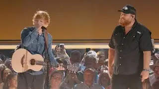 Ed Sheeran - Life Goes On ft. Luke Combs (Live at the 58th ACM Awards)