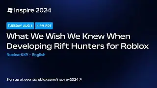 (English) What We Wish We Knew When Developing Rift Hunters by Brave Turtles | Inspire 2024