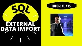 SQL EXTERNAL DATA IMPORT