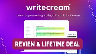 Writecream Reviews and Lifetime Deal | Secret Weapon for SEO, Sales & Marketing