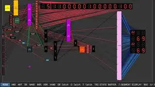 Digital Logic Sim - programmable CPU progress update