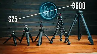 BEST MINI TRIPODs - Budget to more Expensive