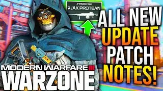 WARZONE: All NEW UPDATE PATCH NOTES & GAMEPLAY CHANGES! MOVEMENT NERF, Aftermarket Update, & More!