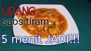 CUMAN LIMA MENIT AJA LANGSUNG JADI||CARA MEMBUAT UDANG SAUS TIRAM||ASLI ENAK BIKIN NASI CEPAT HABIS