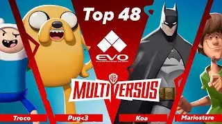 Troco & Pugx3 Vs. Koa & Mariostare | Top 48 | MultiVersus EVO 2022