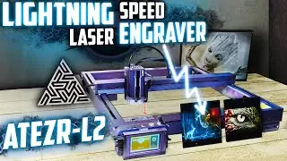 Laser Engrave Anything in Minutes at a Budget | Atezr L2- 24W Engraver