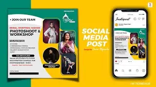 Social Media Poster Design in Photoshop #photoshop #photoshoptutorial #shorts #graphicdesign #sourav