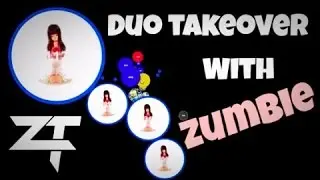 Agar.io - Duo Takeover With Zumbie