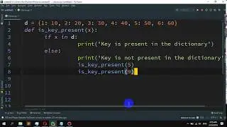 How to Check if a given key already exists in a dictionary in Python