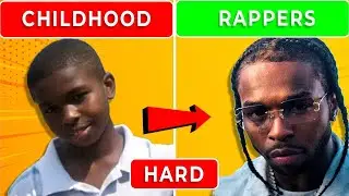 Guess the Rapper by their Childhood Picture | 99% will Fail | Rap Quiz 2022 | * Level - Hard