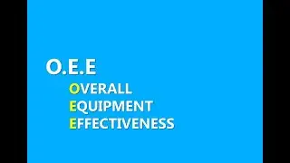 OEE | Overall Equipment Effectiveness
