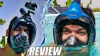 ZIPOUTE Snorkel Mask Full Face Review