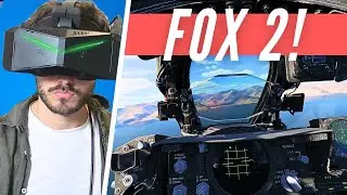 DCS F-4E Phantom | Dogfight in VIRTUAL REALITY!  | Pimax Crystal