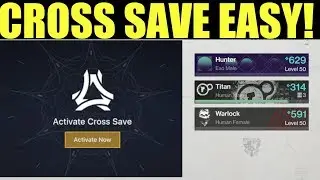 How to Transfer Destiny 2 Character to PC (Cross Save) PS4,Xbox,Stadia,&Pc