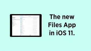 iOS 11 Tip: The new Files App