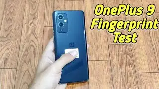 OnePlus 9 Fingerprint Test !