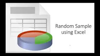 Random Data Sample using Excel