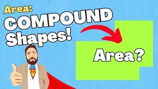 LEARN: Area Of Compound 2d Shapes | The Maths Guy