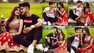 Viral Couple Coco Cola Drink  Ai Photo Editing । How To Make Bing Image Creator । Bing Image Creator
