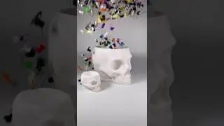 3D Printed Skeleton Candy Bowl 🍭