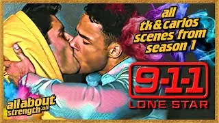 🏳️‍🌈 All TK & Carlos Scenes From The First Season 9-1-1 Lone Star (Gay | Kiss | Tarlos Supercut 4k)