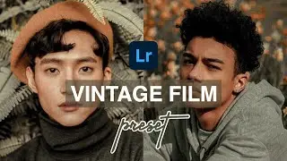 Vintage Film Preset | Free Lightroom Mobile Presets Tutorials Free DNG | Film Lightroom Preset