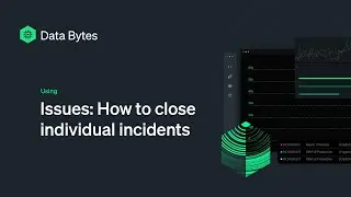 Issues:  How to close individual incidents