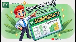 How to Count Cells with Matching Text in Excel Using SUMPRODUCT 