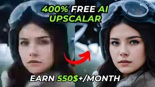 FREE Image Upscaler 🔥 Make Money on Fiverr with AI Image Upscaler