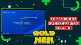 Latest News About GoldHEN And a New HEN on PS4 11.00