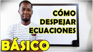 Como despejar ecuaciones en Química