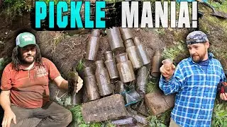 How Many Pickle Jars is Too Many? | 1910's Bottle Digging at The Pickle House