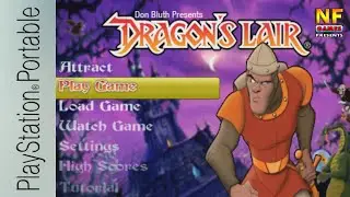 Dragon's Lair - Home Mode. Hard Mode. PSP [No Damage Walkthrough] PlayStation Portable | PS Portable