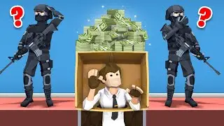 Using a Cardboard Box To Steal $100,000 (Perfect Heist 2)