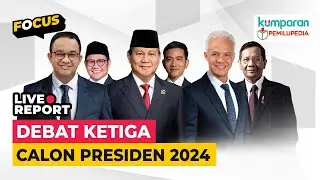 🔴LIVE STREAMING - Debat Capres 2024: Adu Gagasan Anies Baswedan, Prabowo Subianto dan Ganjar Pranowo