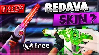 😲 VALORANT BEDAVA SKIN NASIL ALINIR | Valorant Türkiye Tiktok 