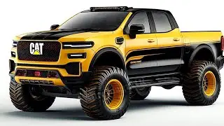 2025 Caterpillar Pickup Introduced - the most powerful pickup ever!