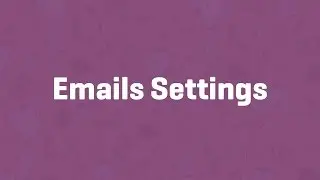 Emails Settings - WooCommerce Guided Tour