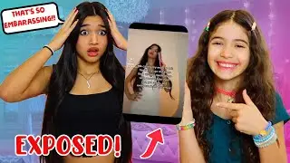 EXPOSING MY SISTER’S PRIVATE TIK TOKS & REACTING TO THEM!🤣