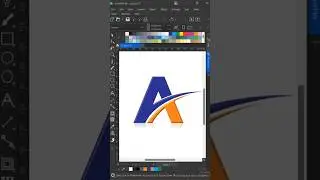 Professional Letter Logo Design #logo #coreldraw #hddesign #coreldrawtutorial #logodesign #shorts