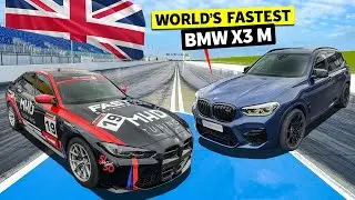 Can the World's Fastest BMW X3 M Beat a 1200hp G80 M3 in a Drag Race?