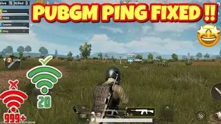 How To Improve/Fix Ping Issue in PUBG Mobile *2020* PUBG Mobile Ping Fixed !!