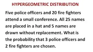 @btechmathshub7050  Hypergeometric Distribution #Concept#Problem-shortcut