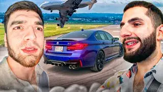 РАВШАН ВСТРЕТИЛ СТИЛА НА BMW M5 F90 !🔥| ШАШКИ ПО МКАДУ НА BMW M5 !