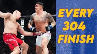 EVERY FINISH from EVERY UFC 304 FIGHTER (So many Finishes!)