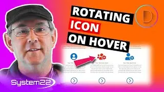 Divi Theme Rotating Icon On Hover 👈👈👈