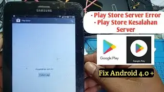 Cara Mengatasi Play Store Server Error | Play Store Kesalahan Server