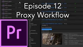 E12 - Proxy Workflow, Proprietary Method - Adobe Premiere Pro CC 2020